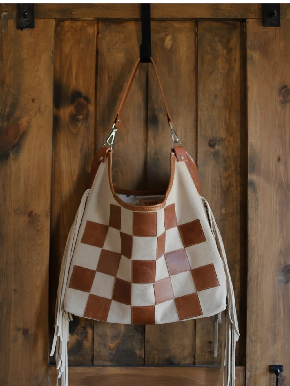Kissin’ Kate checkered Purse